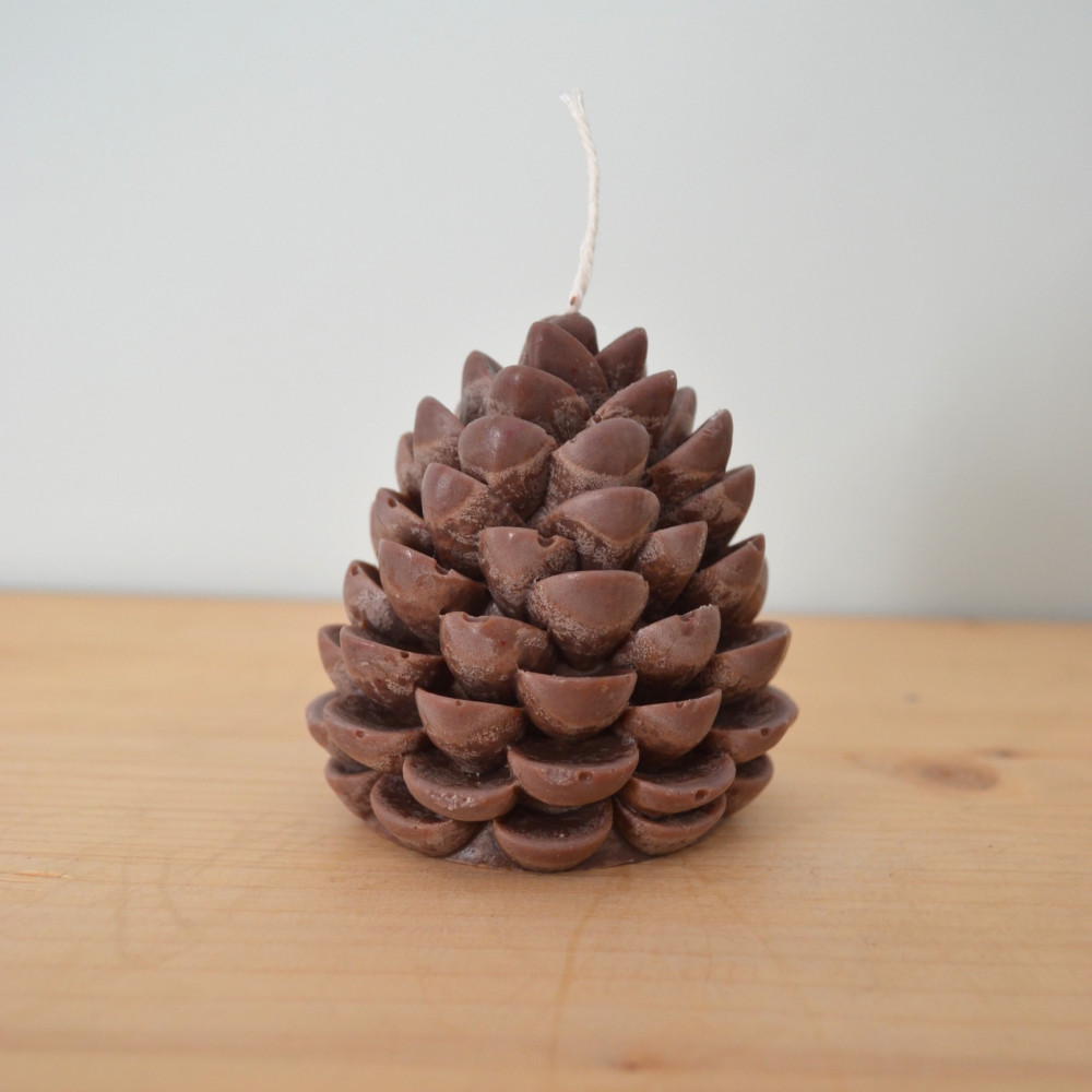 Vela decorativa piña| Vela Artesanal de Soja Vegana