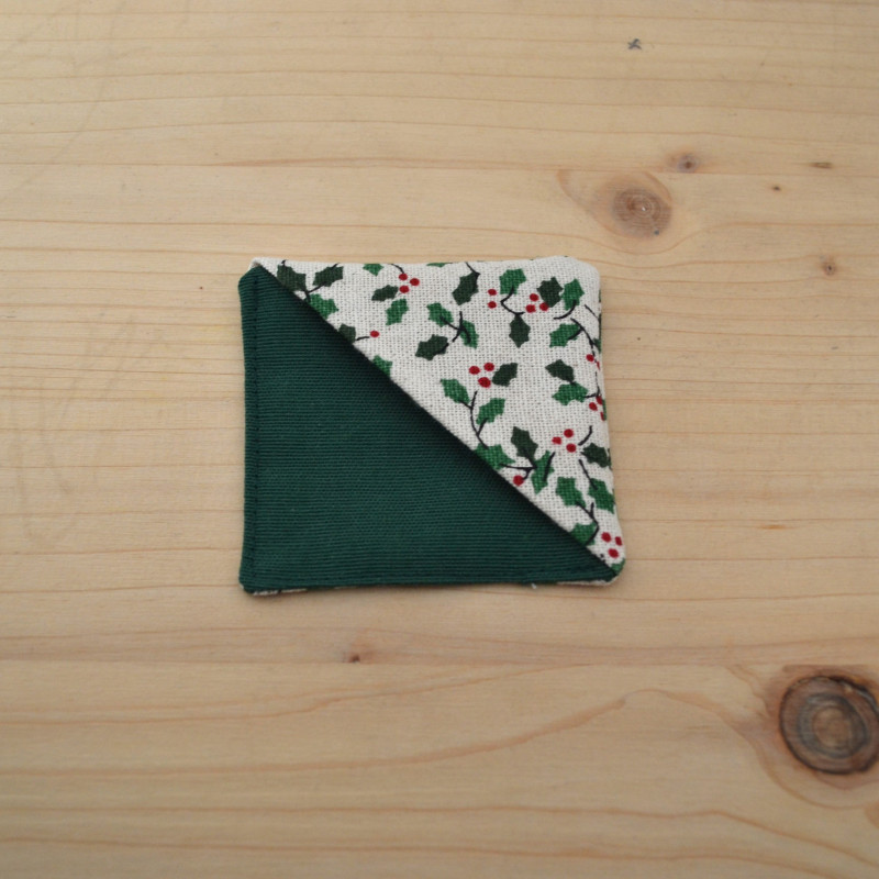 Marcapáginas navideño| Punto de libro confeccionado a mano