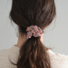 Coletero scrunchie animales, rosa.